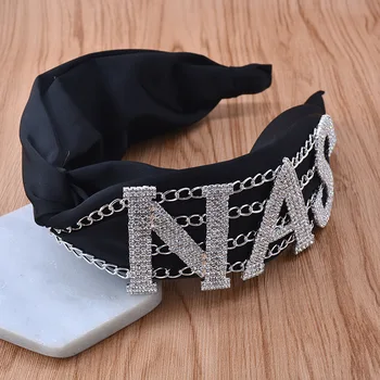 Wedding Metal Alloy chain Headband Glitter Rhinestone Hollow Out Letters Bridesmaid Bridal Shower Tiara Crown Bachelorette Party
Wedding Metal Alloy chain Headband Glitter Rhinestone Hollow Out Letters Bridesmaid Bridal Shower Tiara Crown Bachelorette Party