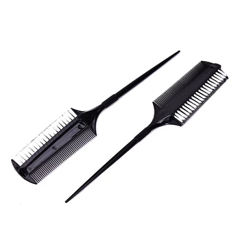 Professional Double Side Dye Comb With Nylon Hair Drying Brush Hair Styling Tools Hairdressing Tinting Combs Hair Color Brush
Professional Double Side Dye Comb With Nylon Hair Drying Brush Hair Styling Tools Hairdressing Tinting Combs Hair Color Brush