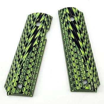 TOtrait Tactical 1 Pair Hand Grips Anti-slip G10 Patch Material DIY Handles scale slabs blanks For 1911 Models Accessories
TOtrait Tactical 1 Pair Hand Grips Anti-slip G10 Patch Material DIY Handles scale slabs blanks For 1911 Models Accessories