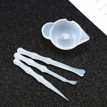 Resin mold Clear Reusable Silicone Measuring Cups Mixing Liquid Epoxy Resin Distribution Tools Casting Jewelry Making DIY
Resin mold Clear Reusable Silicone Measuring Cups Mixing Liquid Epoxy Resin Distribution Tools Casting Jewelry Making DIY