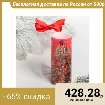 Electronic candle "Christmas Tree", 5x12,5 cm 4131602