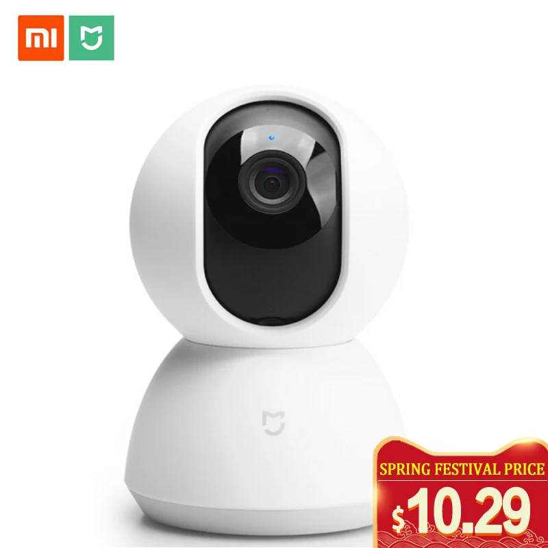 Mijia chuangmi xiaobai Smart Camera Webcam 1080P HD WiFi Pan-tilt Night Vision 360 Angle Video Camera View Baby Monitor
Mijia chuangmi xiaobai Smart Camera Webcam 1080P HD WiFi Pan-tilt Night Vision 360 Angle Video Camera View Baby Monitor