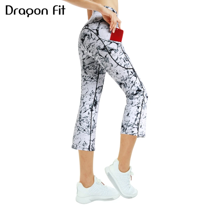 Dragon Fit Workout Flare Yoga Capris Pants Women High Waist Gym Leggings Wide Leg Fitness Bootleg Yoga Leggings With Pockets
Dragon Fit Workout Flare Yoga Capris Pants Women High Waist Gym Leggings Wide Leg Fitness Bootleg Yoga Leggings With Pockets