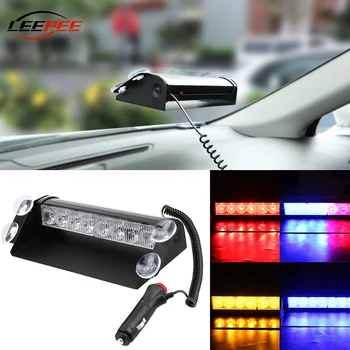 LEEPEE Warning Light Universal Car Accessories Interior Truck Pickup Emergency LED Signal Lamp Flashing Suction Cup 8LED DC 12V
LEEPEE Warning Light Universal Car Accessories Interior Truck Pickup Emergency LED Signal Lamp Flashing Suction Cup 8LED DC 12V