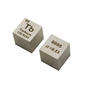 10mm (Tb≥99.99%) Wiredrawing Metal Terbium Cube Rare Earth Elements Cube Tb Periodic Table Of Elements Cube Science Experiment
10mm (Tb≥99.99%) Wiredrawing Metal Terbium Cube Rare Earth Elements Cube Tb Periodic Table Of Elements Cube Science Experiment