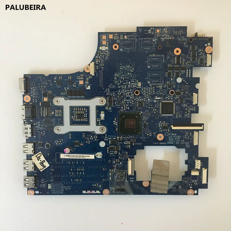 PALUBEIRA оригинальный PIWG4 LA-6758P системная плата подходит для Lenovo G770 Y770 ноутбук