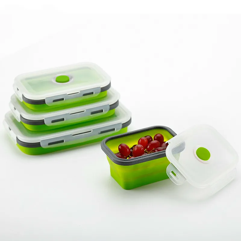 silicone foldable lunch box set bento box microwavable Portable picnic food container storage box lunchbox
silicone foldable lunch box set bento box microwavable Portable picnic food container storage box lunchbox