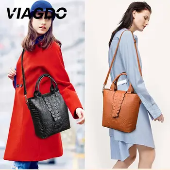 Handbag Tote Bag High Capacity Bags Beauty Shoulder Satchel Casual PU Leather 3 Color Crocodile Pattern Fashion Women Female
Handbag Tote Bag High Capacity Bags Beauty Shoulder Satchel Casual PU Leather 3 Color Crocodile Pattern Fashion Women Female