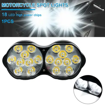 Motorcycle Headlight motorcycle spotlight 18LED 12V 30W 18LED Dual Motorcycle Spot Light Fog Driving Lamp Twin Headlight White
Motorcycle Headlight motorcycle spotlight 18LED 12V 30W 18LED Dual Motorcycle Spot Light Fog Driving Lamp Twin Headlight White