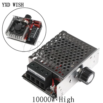 10000W Speed Controller High Power SCR Voltage Regulator Dimmer Switch Temperature Control Thermostat Cooling Fan AC 110V 220V
10000W Speed Controller High Power SCR Voltage Regulator Dimmer Switch Temperature Control Thermostat Cooling Fan AC 110V 220V