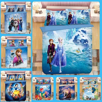 Frozen Anna Elsa bedding sets Children single twin King size princess duvet cover PillowCase sweet girl kids bed 3d cartoon
Frozen Anna Elsa bedding sets Children single twin King size princess duvet cover PillowCase sweet girl kids bed 3d cartoon