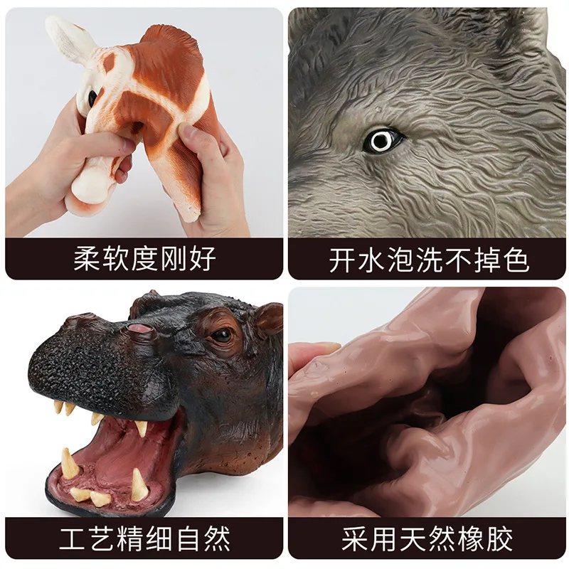 Science Cognitive Educational Gloves Model Animal World Children Interactive Entertainment Hand Puppet
Science Cognitive Educational Gloves Model Animal World Children Interactive Entertainment Hand Puppet