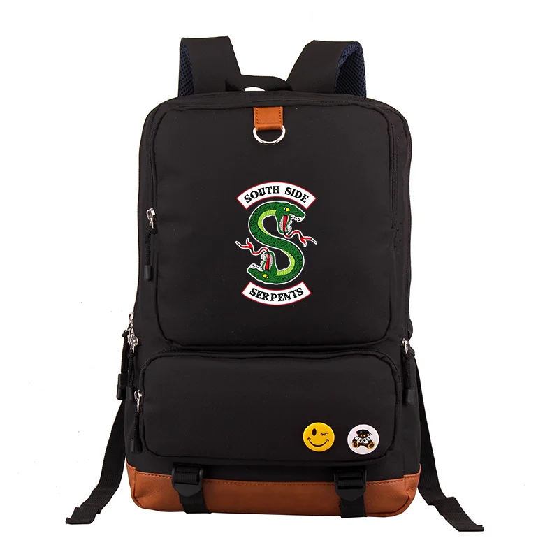 Classical Serpent Riverdale Oxford Backpack Large Unisex Bag Riverdale High School Student Bags Travel Backpack Women Laptop Bag
Classical Serpent Riverdale Oxford Backpack Large Unisex Bag Riverdale High School Student Bags Travel Backpack Women Laptop Bag