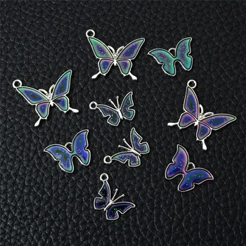 10pcs/lot Butterfly Charms Temperature Control Color Changes Alloy Pendant For Jewelry Making DIY Handmade Necklace
10pcs/lot Butterfly Charms Temperature Control Color Changes Alloy Pendant For Jewelry Making DIY Handmade Necklace