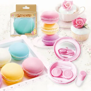 Macaron Shape Contact Lens Box Holder Portable Small Lovely Eyewear Bag Container Contact Lenses Soak Storage Case Travel Kit
Macaron Shape Contact Lens Box Holder Portable Small Lovely Eyewear Bag Container Contact Lenses Soak Storage Case Travel Kit