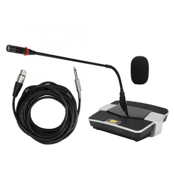 Professional Desktop Adjustable Uni-directional Condenser Microphone for Conference Meeting Adjustable Microphone
Professional Desktop Adjustable Uni-directional Condenser Microphone for Conference Meeting Adjustable Microphone
