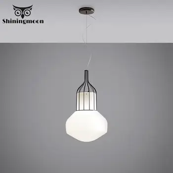 Nordic Minimalism White Glass Rose Gold Pendant Lights Post Modern Creativity Living Room Pendant Lamp Luminaria Light Fixture
Nordic Minimalism White Glass Rose Gold Pendant Lights Post Modern Creativity Living Room Pendant Lamp Luminaria Light Fixture