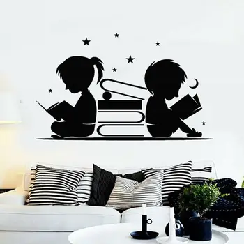 Reading Book Sticker Kids Read Decal Beauty Posters Vinyl Wall Decals Decor Mural Kids Room Decoration Wall Decal
Reading Book Sticker Kids Read Decal Beauty Posters Vinyl Wall Decals Decor Mural Kids Room Decoration Wall Decal