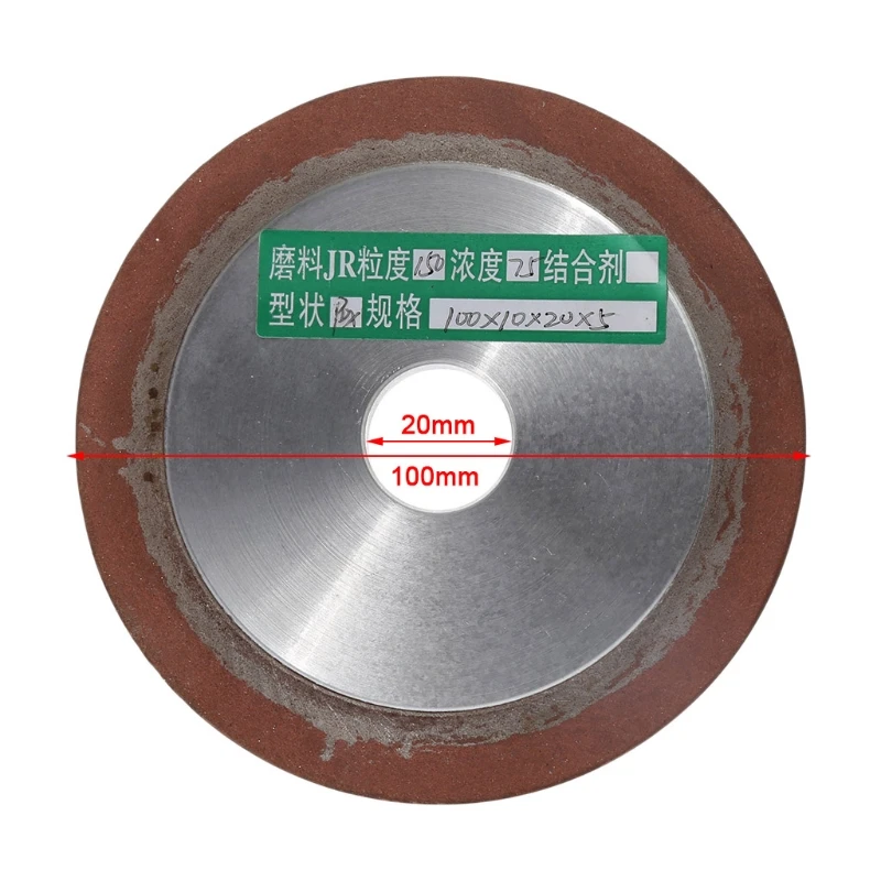 100 мм Алмазный шлифовальный круг чашка 150 зернистость резак станок для карбида D4H9