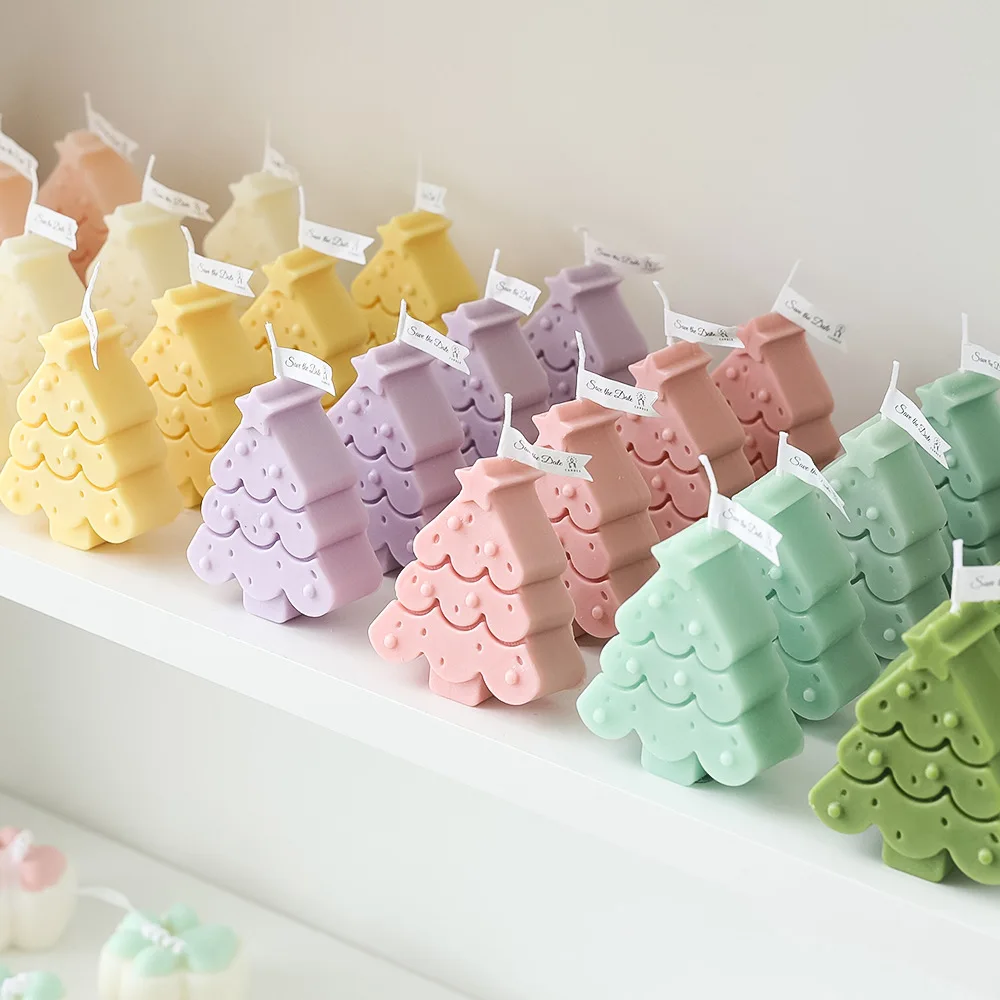 Aromatherapy Scented Christmas Tree Shaped Candles Home Furnishing Decoration Happy New Year Birthday Festival Kid Birthday Gift
Aromatherapy Scented Christmas Tree Shaped Candles Home Furnishing Decoration Happy New Year Birthday Festival Kid Birthday Gift