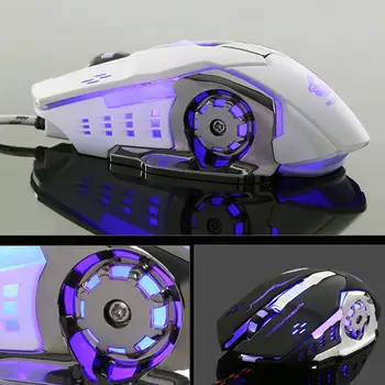 GUIGSI LED Light Adjustable DPI 2.4GHz 6 Buttons PC Laptop Gaming makes cool Wireless Mouse
GUIGSI LED Light Adjustable DPI 2.4GHz 6 Buttons PC Laptop Gaming makes cool Wireless Mouse