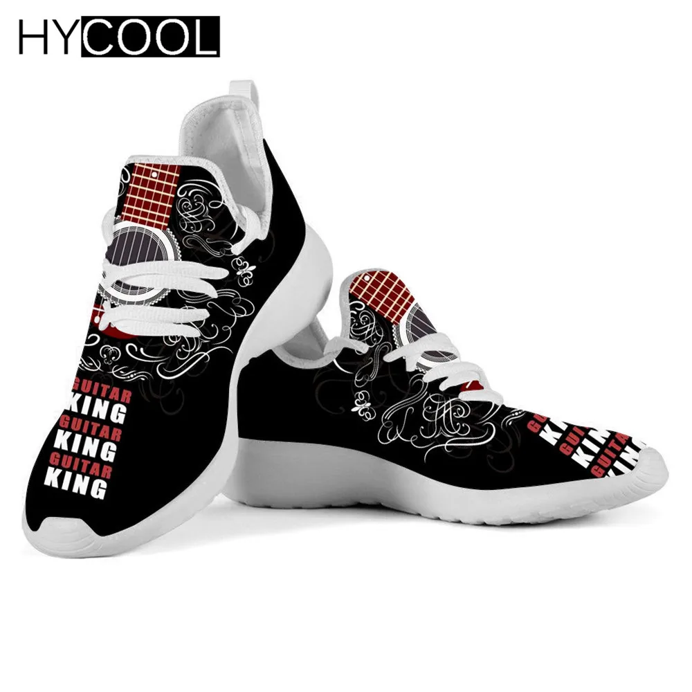 HYCOOL Summer Sports For Couple Lovers Cool Art Music Guitar Printing Women Men Lace Up Anti-Skid Running Sneakers Zapatillas
HYCOOL Summer Sports For Couple Lovers Cool Art Music Guitar Printing Women Men Lace Up Anti-Skid Running Sneakers Zapatillas