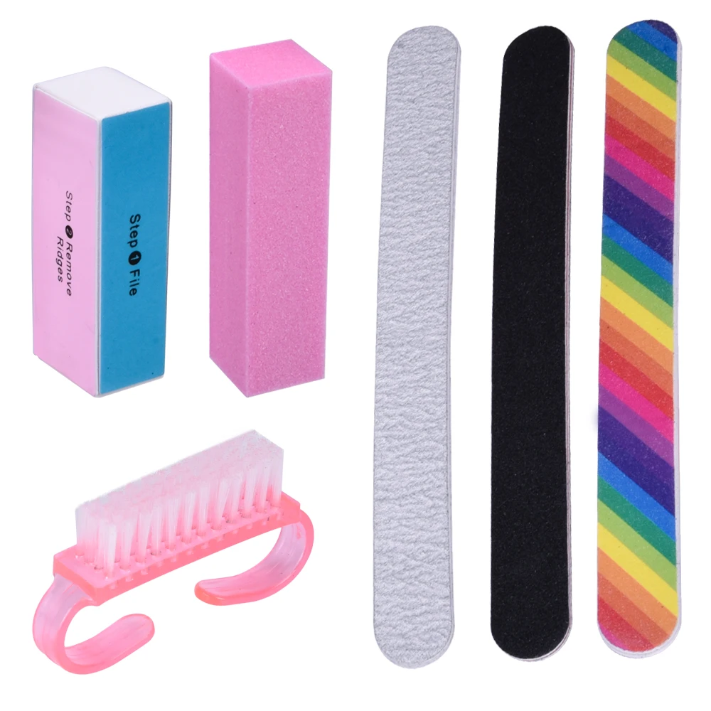 6pcs/set Manicure Set Nail Files Cleaning Brush Buffing Grit Tool Manicure Pedicure Set Nail Art
6pcs/set Manicure Set Nail Files Cleaning Brush Buffing Grit Tool Manicure Pedicure Set Nail Art