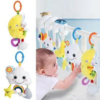 1PC Plush doll String Clockwork Cord Music dolls Soft Infant Crib Bed Stroller Rattles Toy Hanging Bell Early Education Gift toy
1PC Plush doll String Clockwork Cord Music dolls Soft Infant Crib Bed Stroller Rattles Toy Hanging Bell Early Education Gift toy