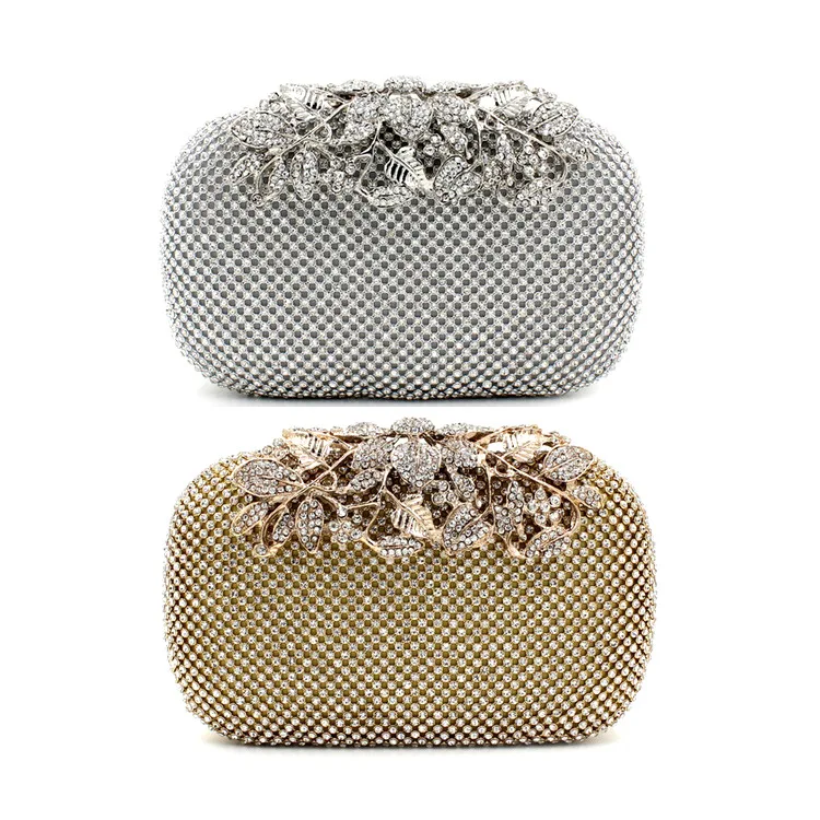 Europe And America WOMEN'S Bag Luxury Leaf-shaped Flowers Diamond Evening Bag Diamond Flower Bride Clutch Net Drill Banquet Bag
Europe And America WOMEN'S Bag Luxury Leaf-shaped Flowers Diamond Evening Bag Diamond Flower Bride Clutch Net Drill Banquet Bag