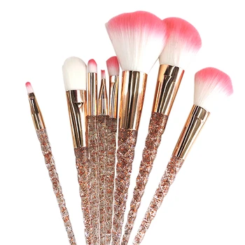 8Pcs/set Unicorn Makeup Brushes Make Up Powder Cosmetic Eye Shadow Highlighter Glitter Diamond Blusher Set Kit Rose Gold
8Pcs/set Unicorn Makeup Brushes Make Up Powder Cosmetic Eye Shadow Highlighter Glitter Diamond Blusher Set Kit Rose Gold