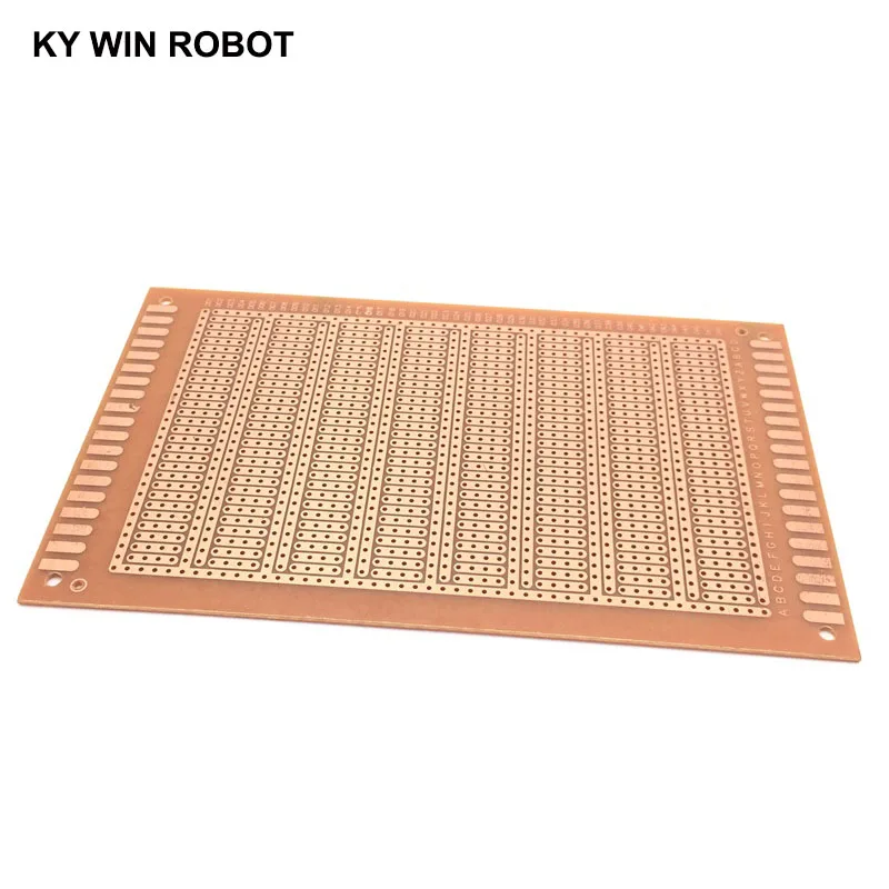 1pcs DIY 9*15CM Single Side PCB Universal Experiment Matrix Circuit Board Single Continuous Hole Four Holes 9x15CM For Arduino
1pcs DIY 9*15CM Single Side PCB Universal Experiment Matrix Circuit Board Single Continuous Hole Four Holes 9x15CM For Arduino
