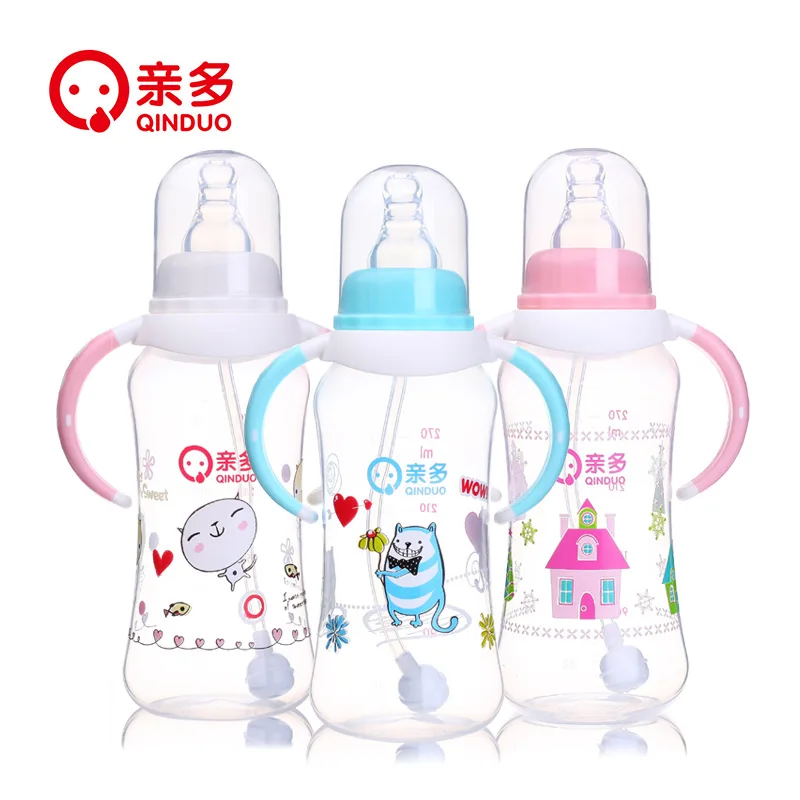 BABY'S Feeding Bottle Standard Caliber with Straw Handle Dearer Colorful PP Feeding Bottle
BABY'S Feeding Bottle Standard Caliber with Straw Handle Dearer Colorful PP Feeding Bottle