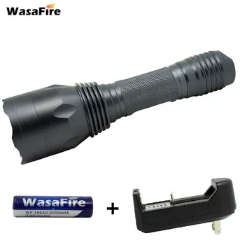 Powerful 1300LM Green Light Hunting Lanterna Q5 1 Mode Tactical Flashlight Waterproof C10 Torch with 18650 Battery+Charger
Powerful 1300LM Green Light Hunting Lanterna Q5 1 Mode Tactical Flashlight Waterproof C10 Torch with 18650 Battery+Charger