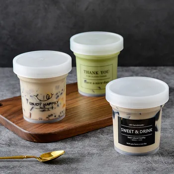 10pcs Creative net red ice cream pudding yogurt cup 100ml/500ml dessert jar party diy favors cake pastry packaging box with lid
10pcs Creative net red ice cream pudding yogurt cup 100ml/500ml dessert jar party diy favors cake pastry packaging box with lid