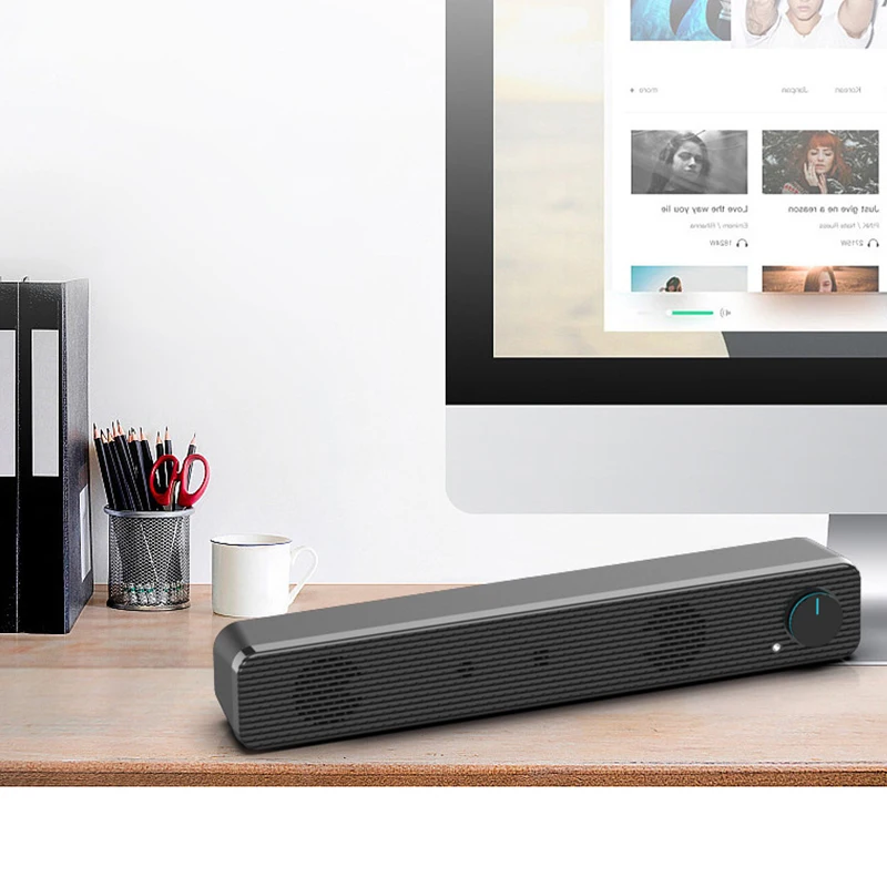 Home Theater Surround Sound System 3D Stereo Soundbar Full Frequency Unit Dual Loudspeakers HiFi Sound Quality
Home Theater Surround Sound System 3D Stereo Soundbar Full Frequency Unit Dual Loudspeakers HiFi Sound Quality