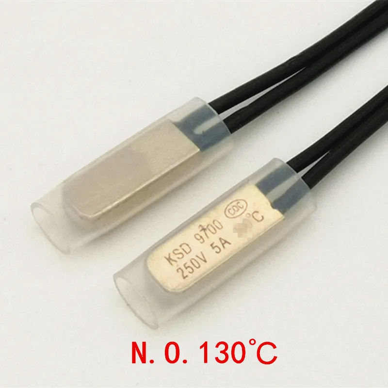 100 шт./лот) 130C KSD9700 Ncrmally открытый термостат, переключатель температуры, no130цельсия, биметаллический диск.
100 шт./лот) 130C KSD9700 Ncrmally открытый термостат, переключатель температуры, no130цельсия, биметаллический диск.