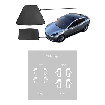 1Set Mesh Car Window Sun Shades,Car Sunroof Uv Rays Protection Window Shade for Tesla Model 3 & 8Pcs for Tesla Model 3 Car Door
1Set Mesh Car Window Sun Shades,Car Sunroof Uv Rays Protection Window Shade for Tesla Model 3 & 8Pcs for Tesla Model 3 Car Door