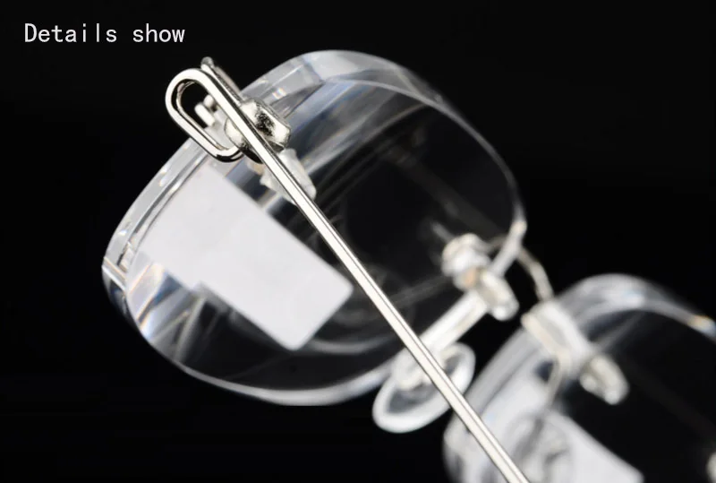 Bezramkowe Ultralekkie Okulary dla Kobiet Mężczyzn -1,0 -1,5 -2 -2,5 -3 -3,5 -4,0 12 Ha50d48166adc4ef1940b97a7dc8cf594G