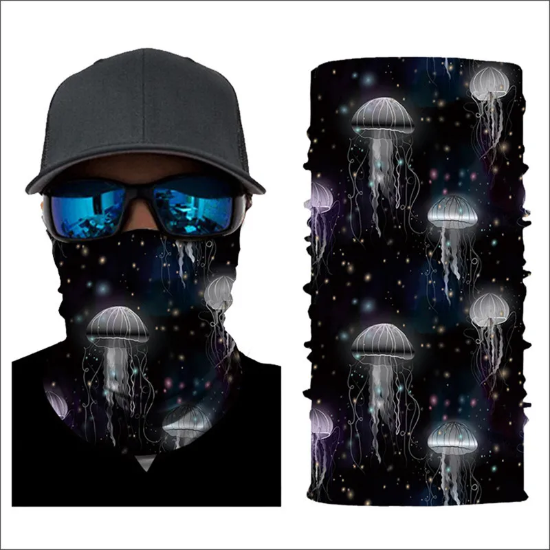 Scarf Ring Half Face Mask Jellyfish Pattern Breathable Anti-UV Windproof Mask Neck Gaiter Women Men Bandana Hijab Chiffon
Scarf Ring Half Face Mask Jellyfish Pattern Breathable Anti-UV Windproof Mask Neck Gaiter Women Men Bandana Hijab Chiffon