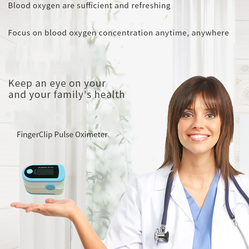 Generic Fingertip Pulse Oximeter Finger Oxymeter Oximetro Pulso OLED