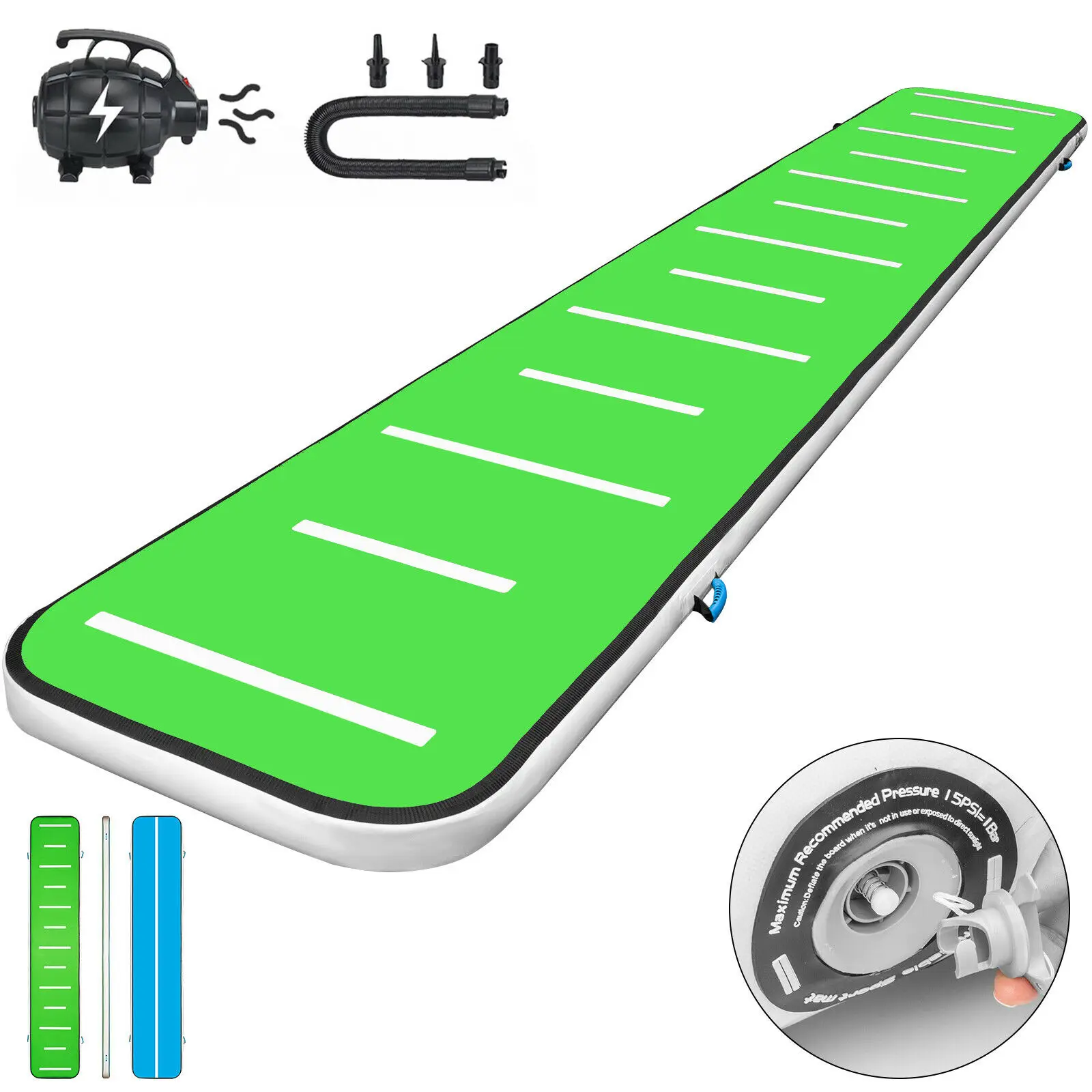 Home Use/Training/Cheerleading Inflatable Gymnastics AirTrack Tumbling Air Track Floor 6M Trampoline Electric Air Pump
Home Use/Training/Cheerleading Inflatable Gymnastics AirTrack Tumbling Air Track Floor 6M Trampoline Electric Air Pump