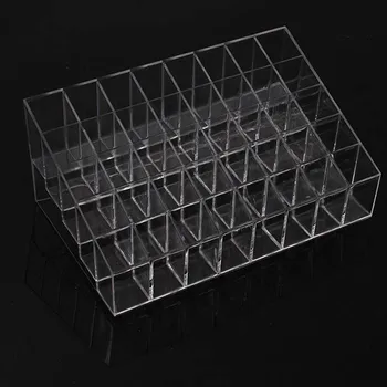 40 Lattice Trapezoid Plastic Transparent Makeup Display Rack Lipstick Stand Rack Cosmetic Organizer Holder Box High Quality
40 Lattice Trapezoid Plastic Transparent Makeup Display Rack Lipstick Stand Rack Cosmetic Organizer Holder Box High Quality