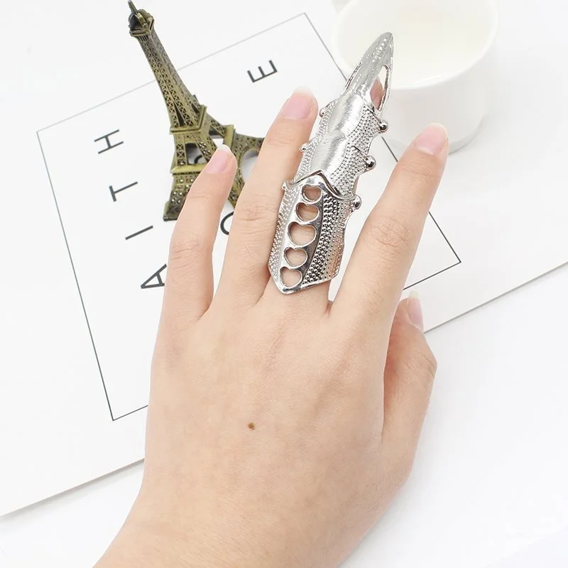 Фото Кольцо женское кольцо на указательный палец в стиле ретро | Украшения и