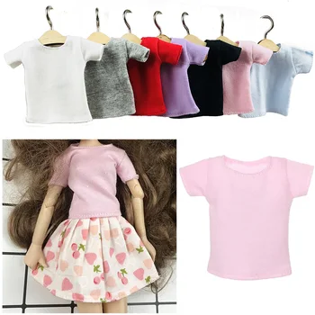 1PC 6 colors Top Clothes Playing House Props Fit 9.5cm Bust Toy Baby Wears Miniature T-shirt Doll Accessories Short Base Shirt
1PC 6 colors Top Clothes Playing House Props Fit 9.5cm Bust Toy Baby Wears Miniature T-shirt Doll Accessories Short Base Shirt