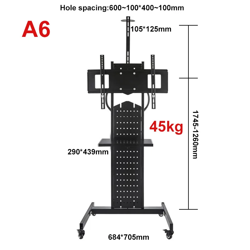 Mobile TV monitor stand for 14 32 45 50 55 inch 65 70 inchs Universal Tilting and Fixing Plasma LCD LED ultra
Mobile TV monitor stand for 14 32 45 50 55 inch 65 70 inchs Universal Tilting and Fixing Plasma LCD LED ultra