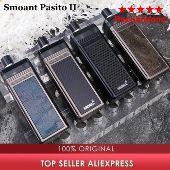 Original Smoant Pasito II Pod Mod Kit with 80W Max Output & 2500mAh inbuilt Battery 6ml Cartridge Smoant Pasito 2 E-cig vape Kit
Original Smoant Pasito II Pod Mod Kit with 80W Max Output & 2500mAh inbuilt Battery 6ml Cartridge Smoant Pasito 2 E-cig vape Kit