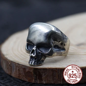 925 sterling silver men's ring personalized fashion classic retro jewelry domineering skull modeling send love gift 18 years hot
925 sterling silver men's ring personalized fashion classic retro jewelry domineering skull modeling send love gift 18 years hot