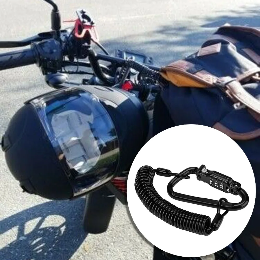 Durable And Practical Motorcycle Helmet Lock & Black Tough Combination PIN Locking Carabiner Device Outward Opening Agency
Durable And Practical Motorcycle Helmet Lock & Black Tough Combination PIN Locking Carabiner Device Outward Opening Agency