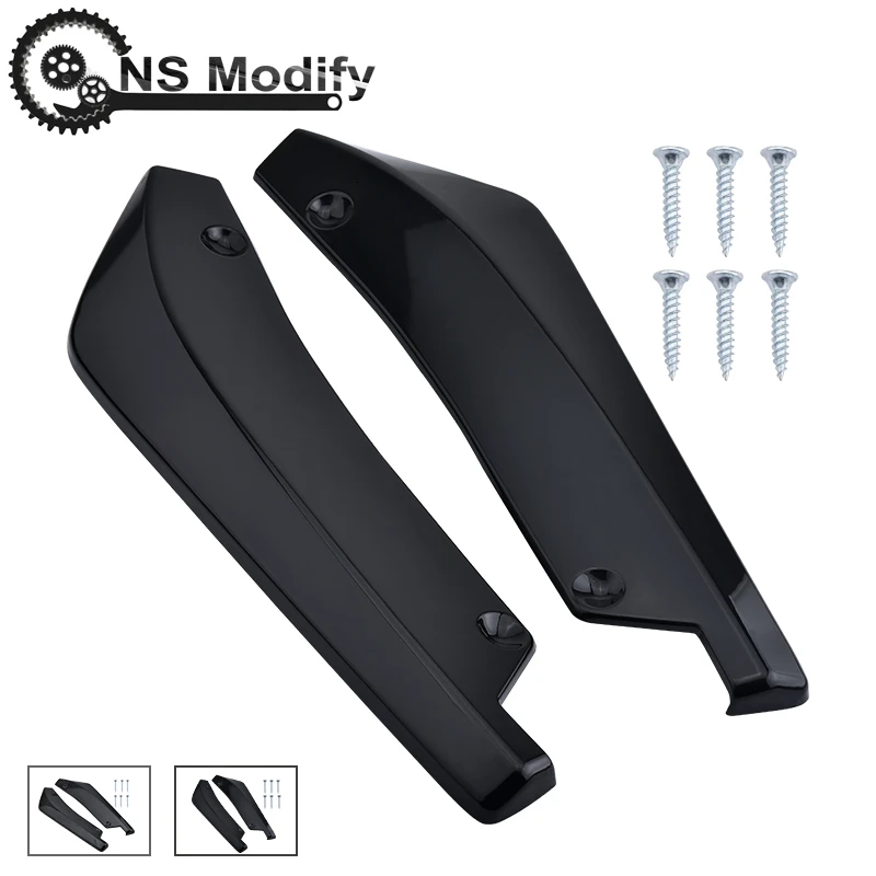 NS Modify 2pcs Universal Car Rear Bumper Lip Angle Splitters Diffuser Bumper Lip Spoiler Canards Wrap Angle Scratch Protector
NS Modify 2pcs Universal Car Rear Bumper Lip Angle Splitters Diffuser Bumper Lip Spoiler Canards Wrap Angle Scratch Protector