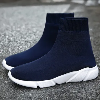 Men's High Top Socks Shoes Sneakers High Quality Fashion Casual Shoes Man Soft Footwear Male Adult Krasovki Chaussures Homme
Men's High Top Socks Shoes Sneakers High Quality Fashion Casual Shoes Man Soft Footwear Male Adult Krasovki Chaussures Homme